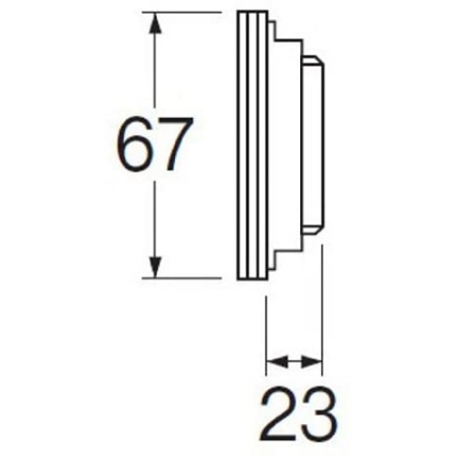 SANEI バス用化粧フタ PR72-45