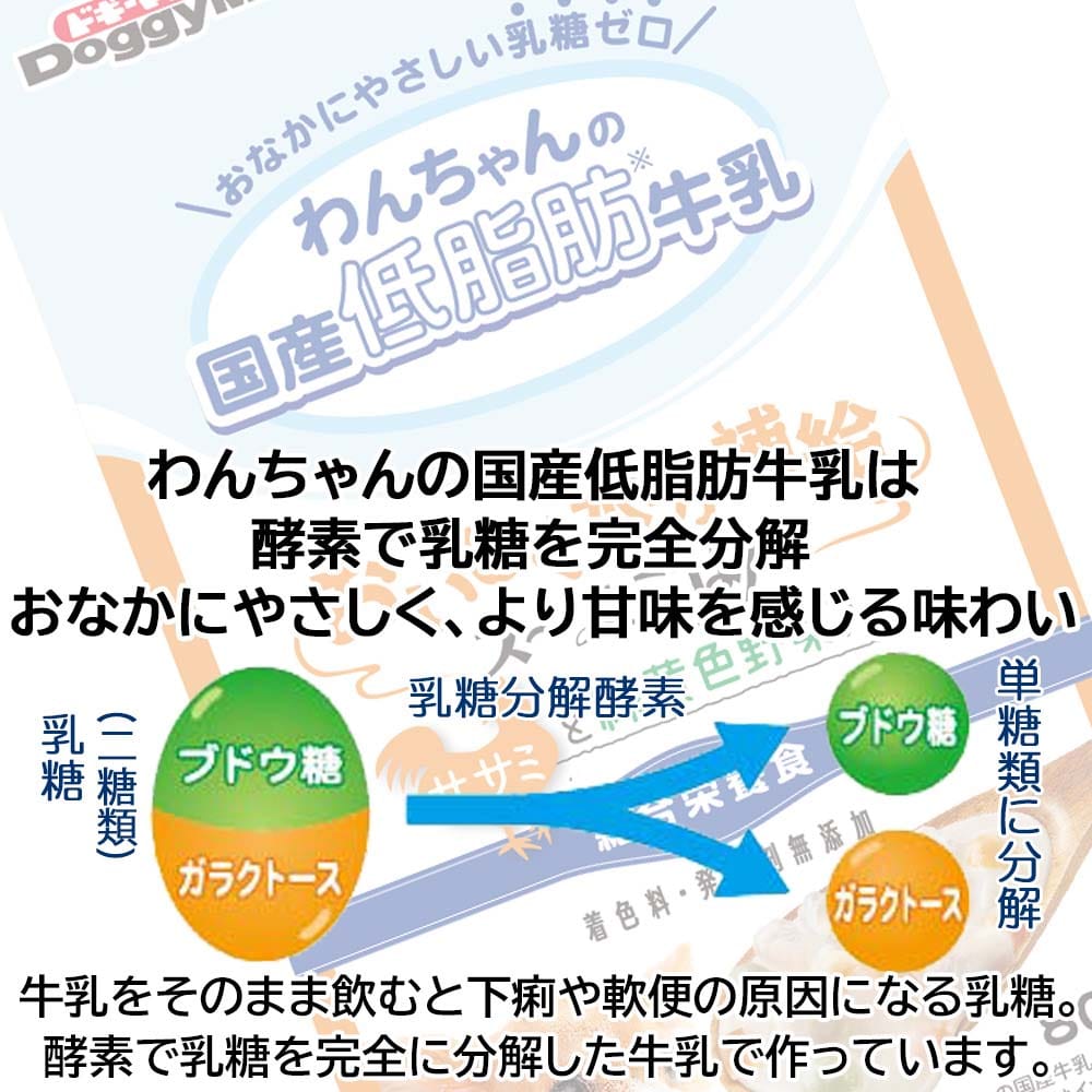 ドギーマン わんちゃんの国産低脂肪牛乳スープごはん　ササミと緑黄色野菜入り80ｇ ササミと緑黄色野菜入り80ｇ