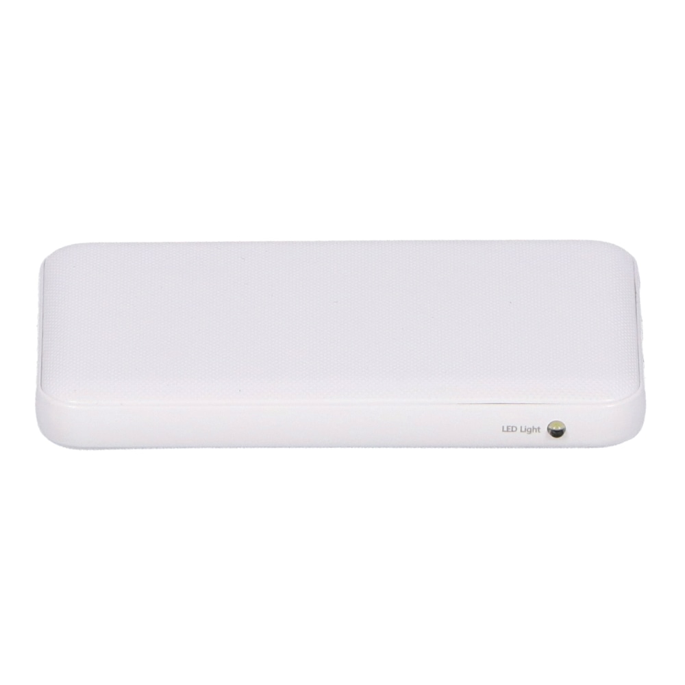 ライト付モバイルバッテリー５０００ｍＡｈ　ＨＤ－ＭＢ５０００ＰＴＷＨＫＮ ホワイト 5000mAh