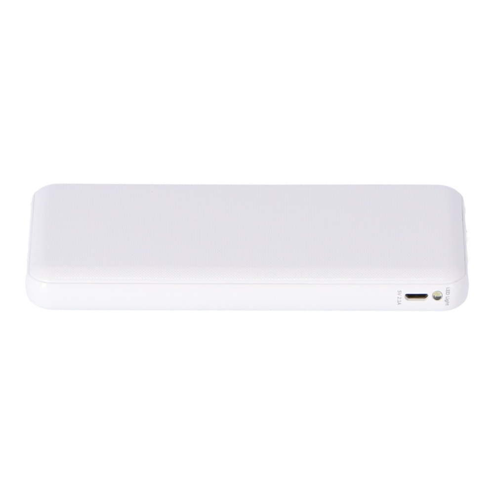 ライト付モバイルバッテリー１００００ｍＡｈ　ＨＤ－ＭＢ１００００ＰＴＷＨＫＮ ホワイト 10000mAh