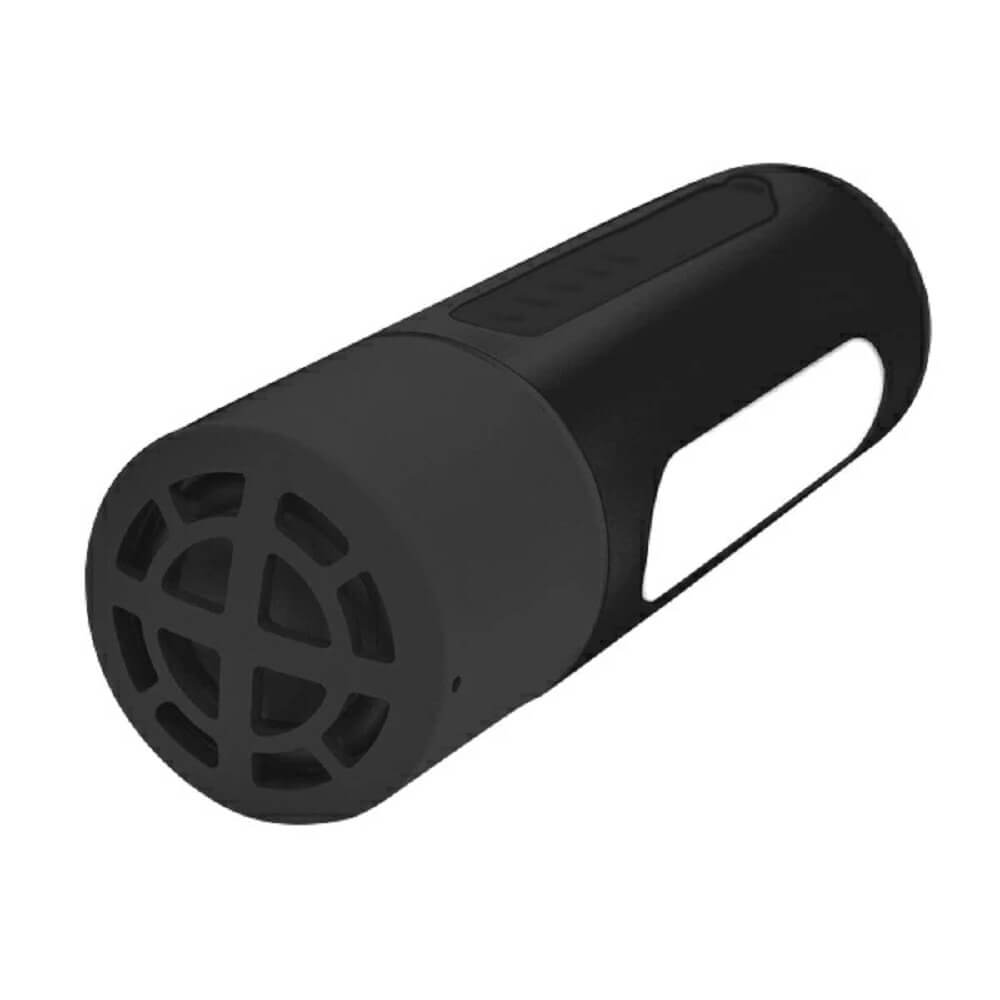 Bluetooth 5.0 ワイヤレス スピーカー LEDライト付き ブラック RBTSP01BK