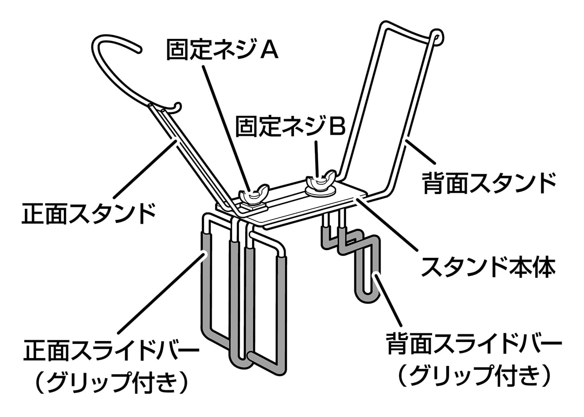 散水ノズルスタンド