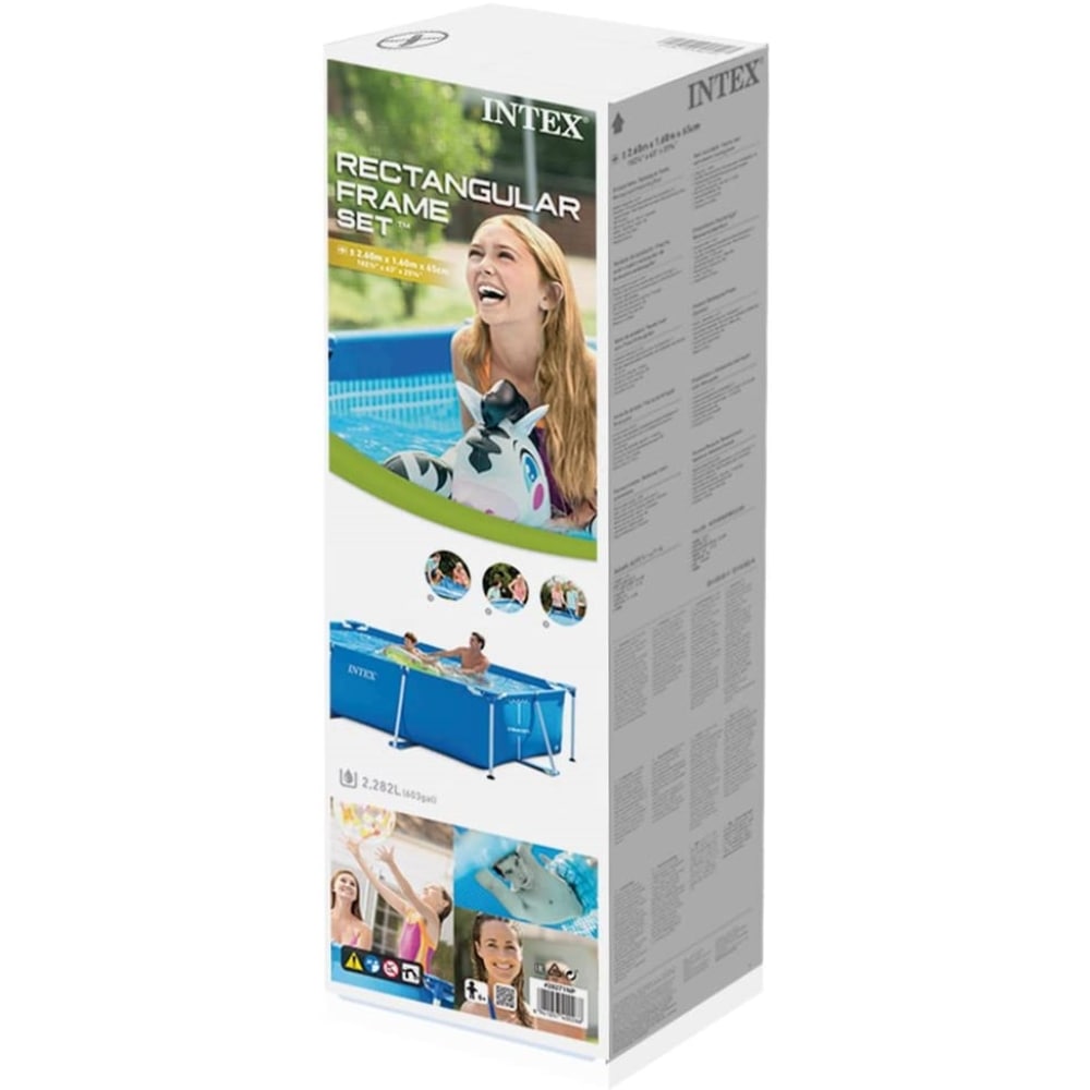 INTEX レクタングラフレーム　プール　２６０ｃｍ　２８２７１ＮＰ 約260×160×65ｃｍ