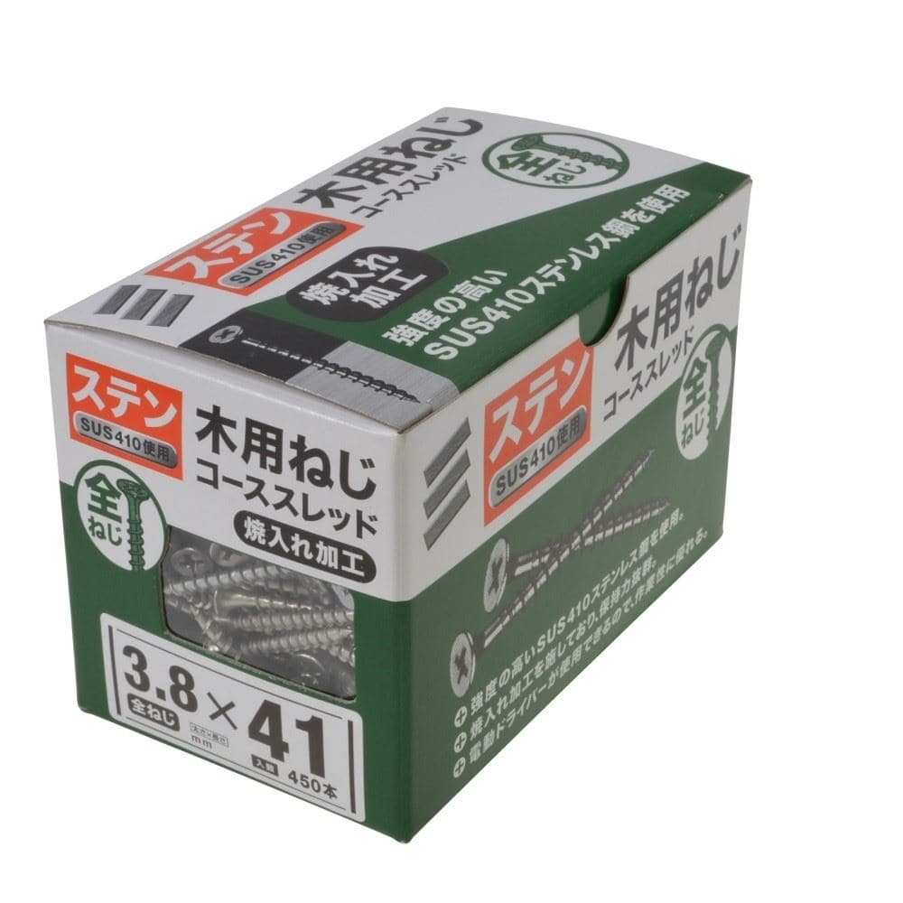 イントラ　ステン木用ねじ　小箱　３．８×４１ 3.8×41