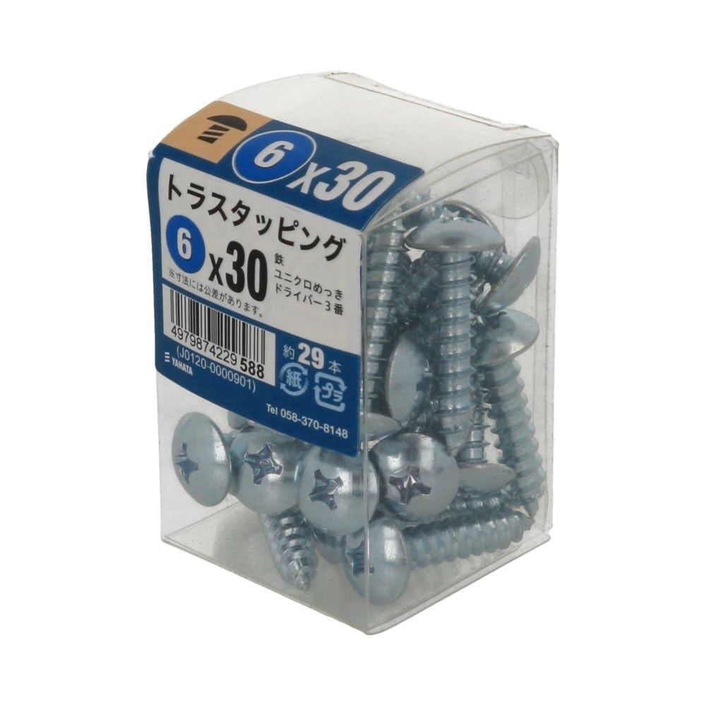 八幡ねじ　トラスタッピングＪＳ　６×３０ 6X30