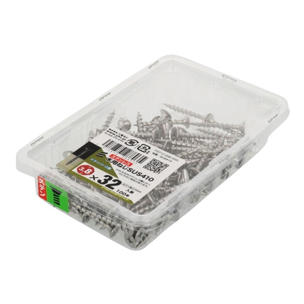 八幡ねじ　ステン木用ねじ　３２（ＳＵＳ４１０） 32(SUS410)