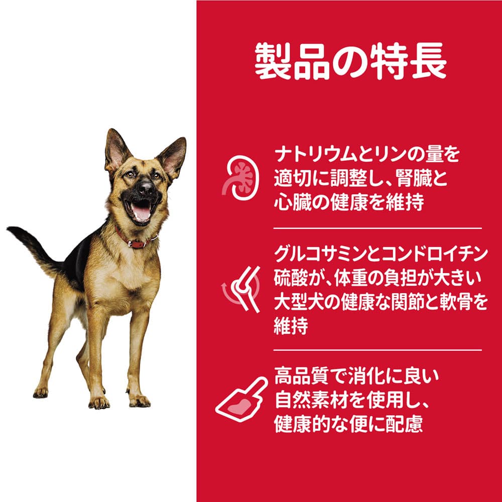 ヒルズ　サイエンス・ダイエット　ドッグフード　シニア　６歳以上　大型犬種用　高齢犬用　チキン　１２ｋｇ　×２個セット 2個セット