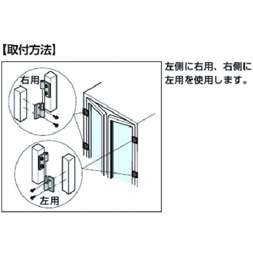 ■ＬＡＭＰ　クリーンヒンジ左用ＨＧ－ＣＶ６５ＮＬ（１７０－０９１－４５１）　HG-CV65NL HG-CV65NL