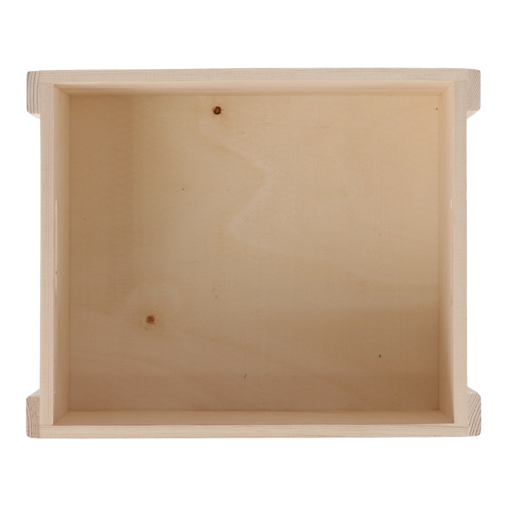 ウッドBOX S ナチュラル 無塗装 外寸：約Ｗ310ＸＤ250ＸＨ180mm WBS01-0067(Ｓサイズ):  インテリア・家具・収納用品|ホームセンターコーナンの通販サイト