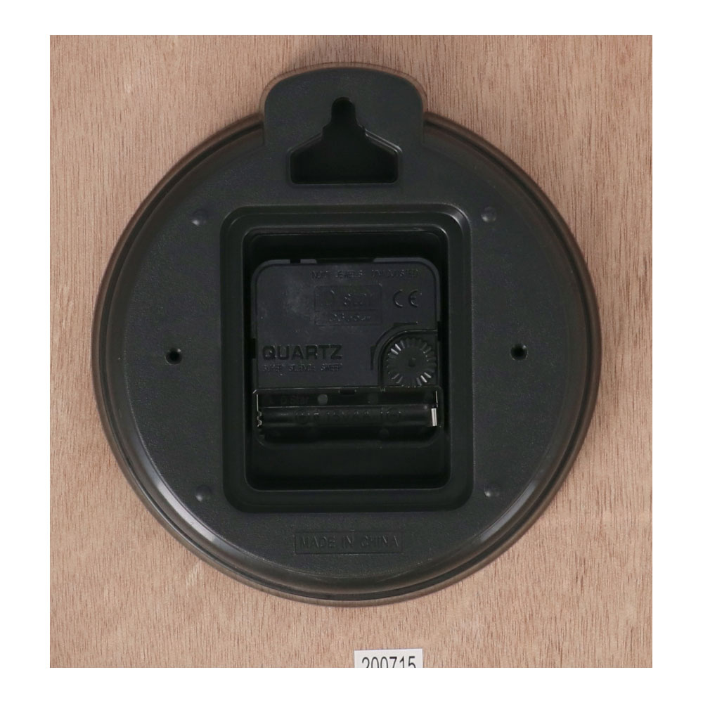 【アウトレット】LIFELEX　木製掛時計　ＦＸ－４４１２Ｍ１（９６３） ブラウン