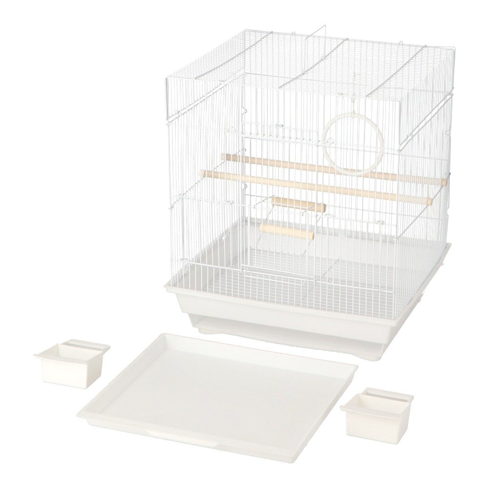 LIFELEX　鳥かご　Ｌ　ホワイト　ＤＺ１２－１６０２ L