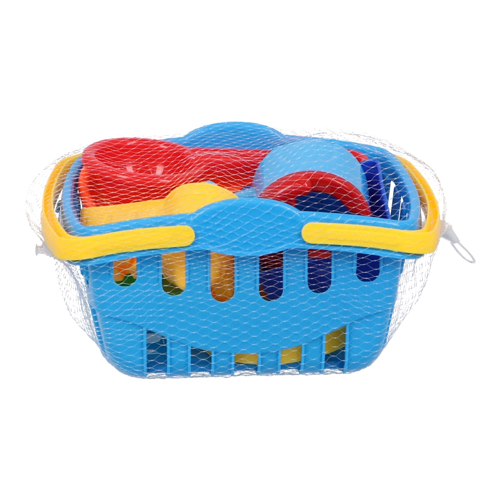 LIFELEX カゴ付砂遊びセット　Ｂ　ＺＨ０００１２０－Ｂ