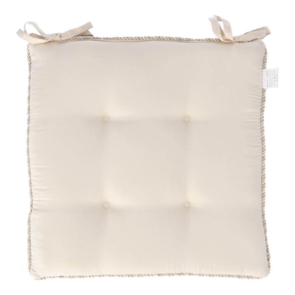 【アウトレット】LIFELEX シートクッションシェニール 約４３×４３ｃｍ　ベージュ