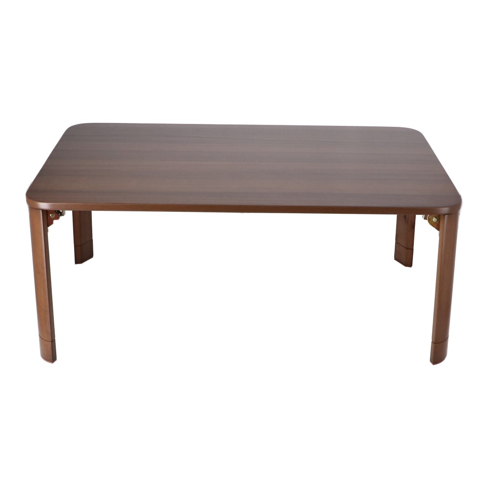 LIFELEX 折り畳み継脚テーブル ダークブラウン 約幅90×奥行60×高さ31.4-36.4cm ダークブラウン 約幅90×奥行60cm