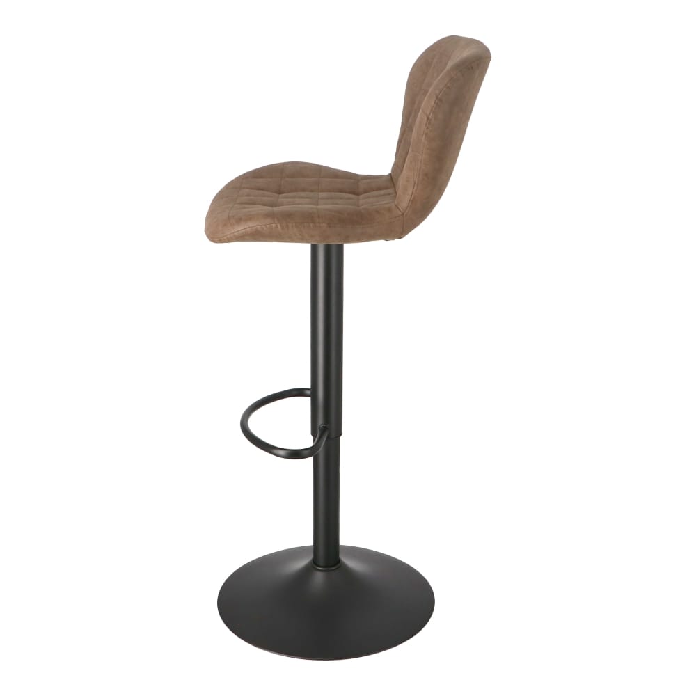 LIFELEX　背もたれ付き昇降カウンターチェア　ブラウン　ＣＧ－２１