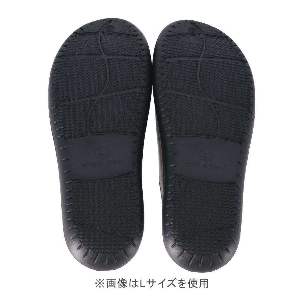 裏地付きスリッポンサンダル　ブラック　Ｓ（２４．０－２４．５ｃｍ） Ｓ