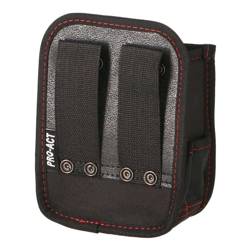 PROACT　腰袋２段　ＫＯＣ－２６９３　ブラック