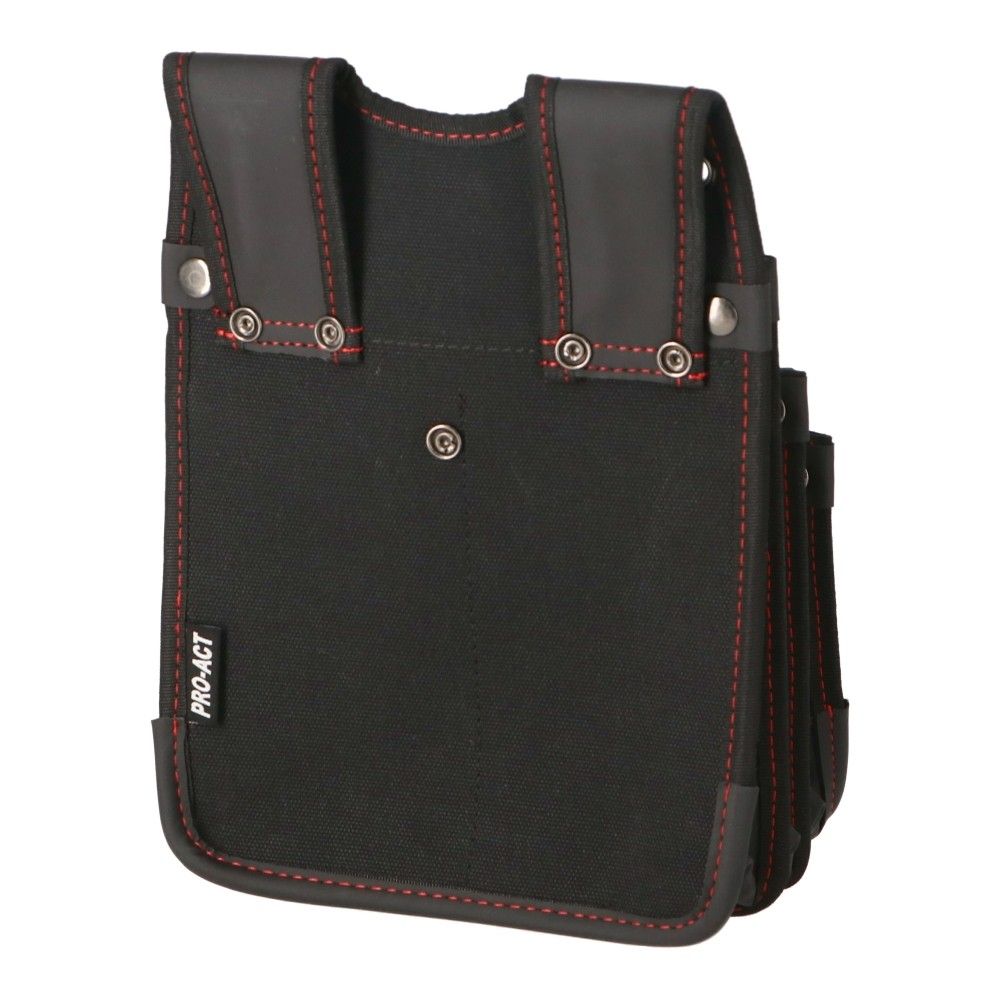 PROACT　帆布電工袋３段　ＫＯＣ－２７４７　ブラック