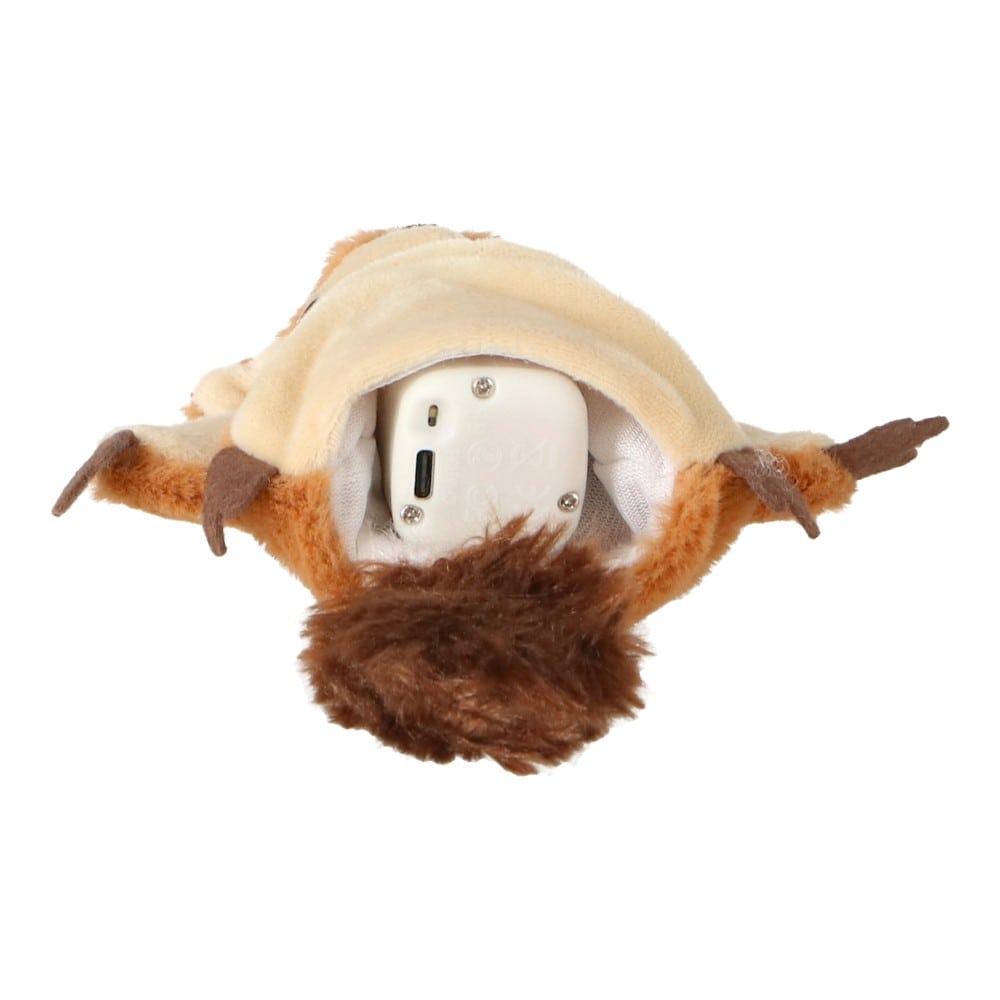 LIFELEX　鳴き声も楽しめる電動パタパタおもちゃ　ムササビ　ＳＳ１２－１５１９　ベージュ ムササビ