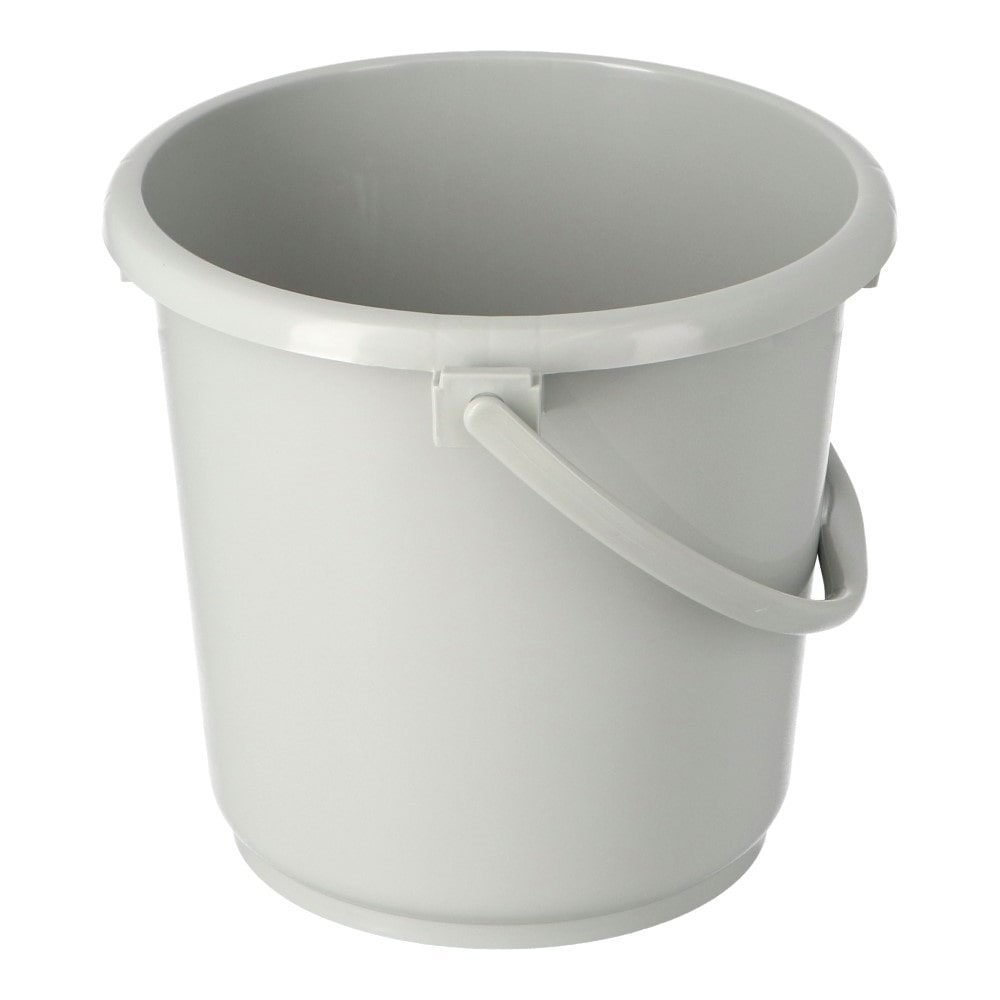 LIFELEX　プラスチックバケツ２０Ｌ　グレー　ＺＱ２１－７２４５ 20L
