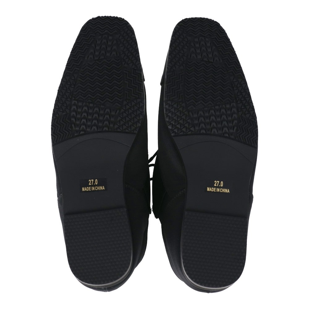 LIFELEX　かかとが踏める　ビジネスシューズ　２ＷＡＹ　紐　ブラック　２７．０ｃｍ 27.0cm