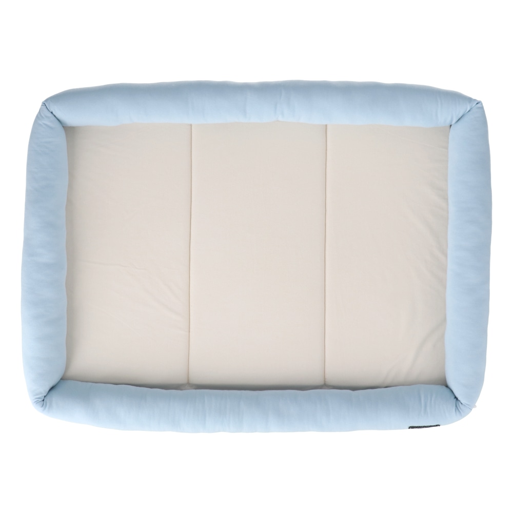 LIFELEX 涼感もちもちスクエアベッド M ブルー QC12-7566 ブルー26SS