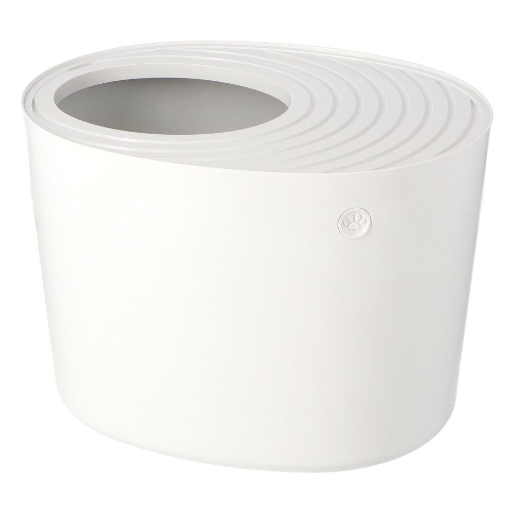 LIFELEX　上から入る猫トイレ　ＩＲ１２－９３５１　アイボリー