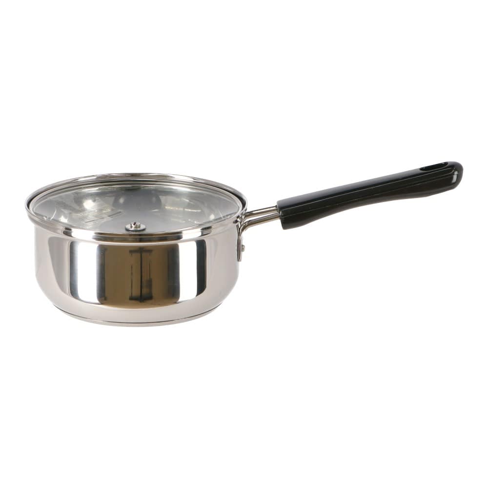 ３層底片手鍋　１６ｃｍ　ＫＨＭ０５－８１１１　ＩＨ２００Ｖ電磁調理器対応　ガスコンロ直火用 １６ｃｍ