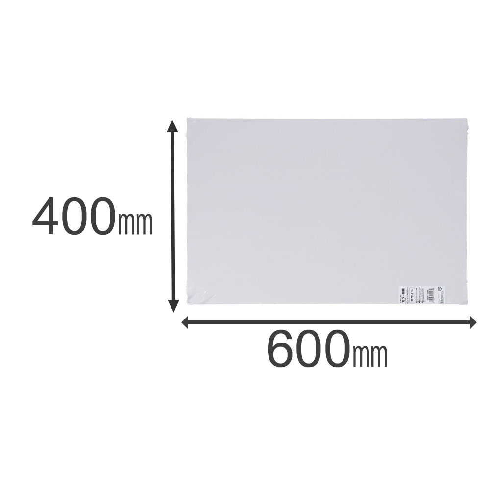 カラー棚板　ホワイト(単色)　約６００×１６×４００ｍｍ 600×400