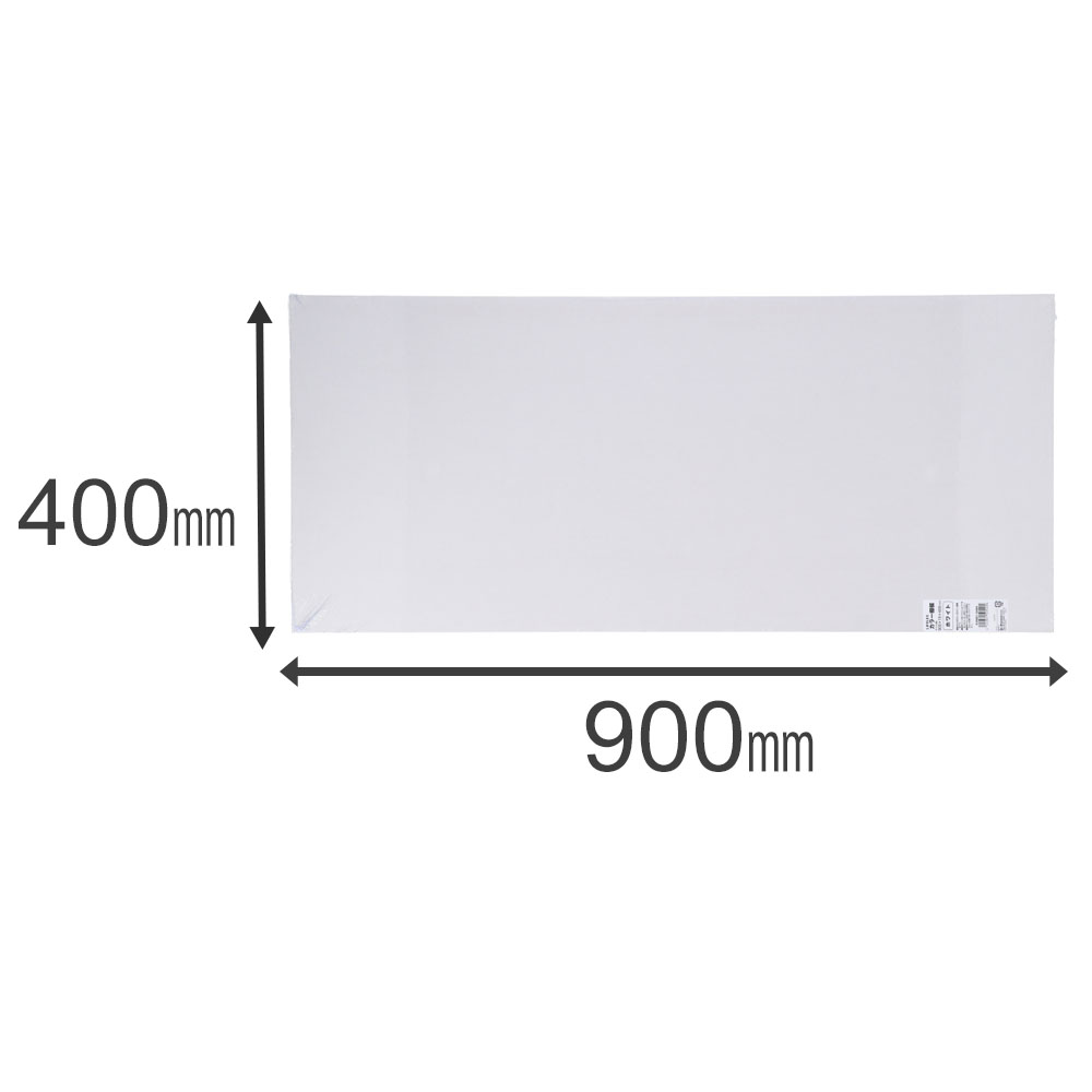 カラー棚板　ホワイト(単色)　約９００×１６×４００ｍｍ 900×400