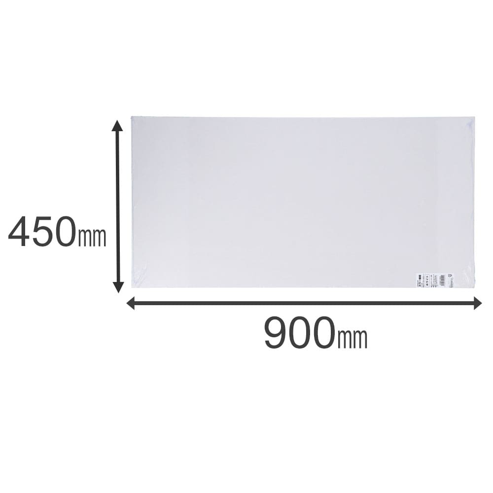 カラー棚板　ホワイト(単色)　約９００×１６×４５０ｍｍ ホワイト(単色) 900×450