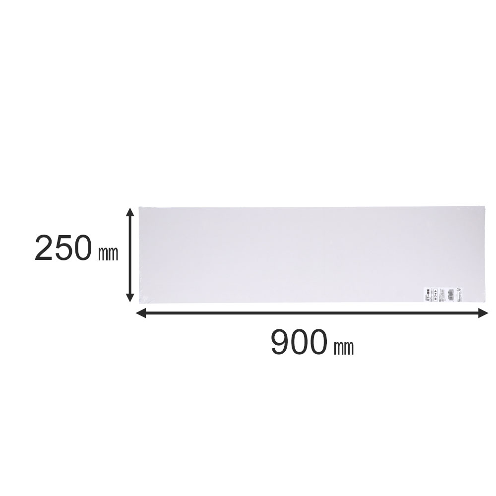 カラー棚板　ホワイト(単色)　約９００×９×２５０ｍｍ 900×250