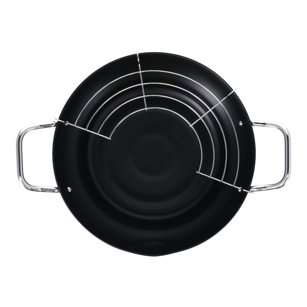 両手天ぷら鍋24cm BW103: 生活用品・キッチン用品