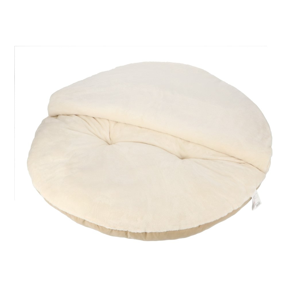 LIFELEX 入れるバーガークッションアニマル 100×100 ネコ ネコ