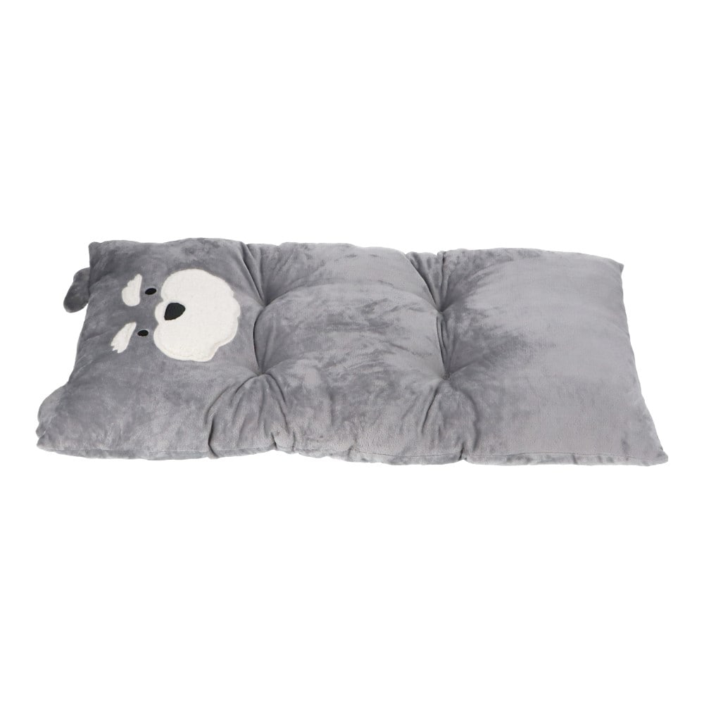 LIFELEX フランネル長座布団アニマル 60×110 イヌ イヌ