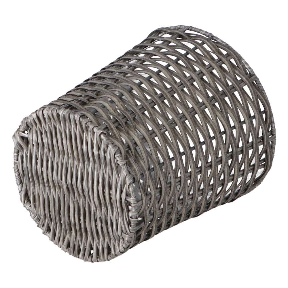 LIFELEX　ラタン風鉢カバー　ＧＹ　５号　ＨＫ０９－０２６２ GY 5号