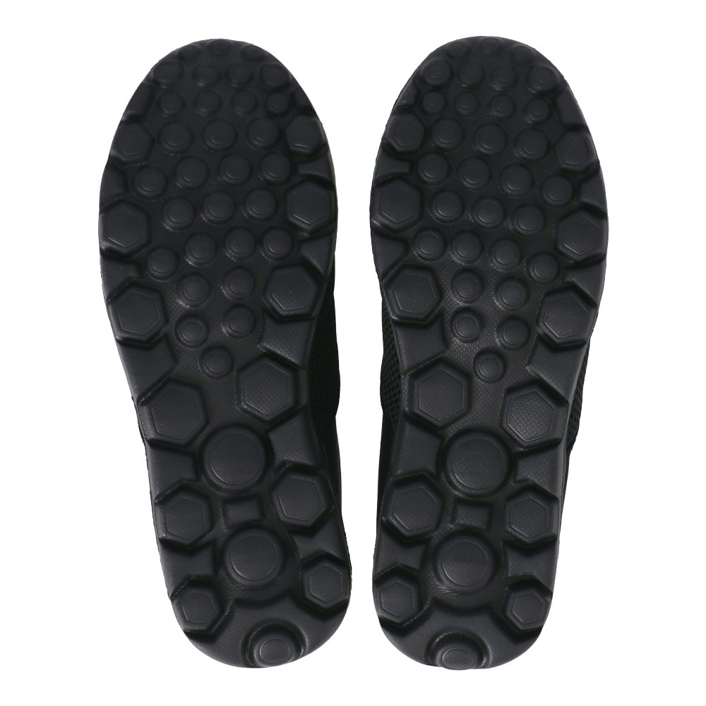 LIFELEX　メッシュサンダル　かかと有り　ブラック　Ｓ S