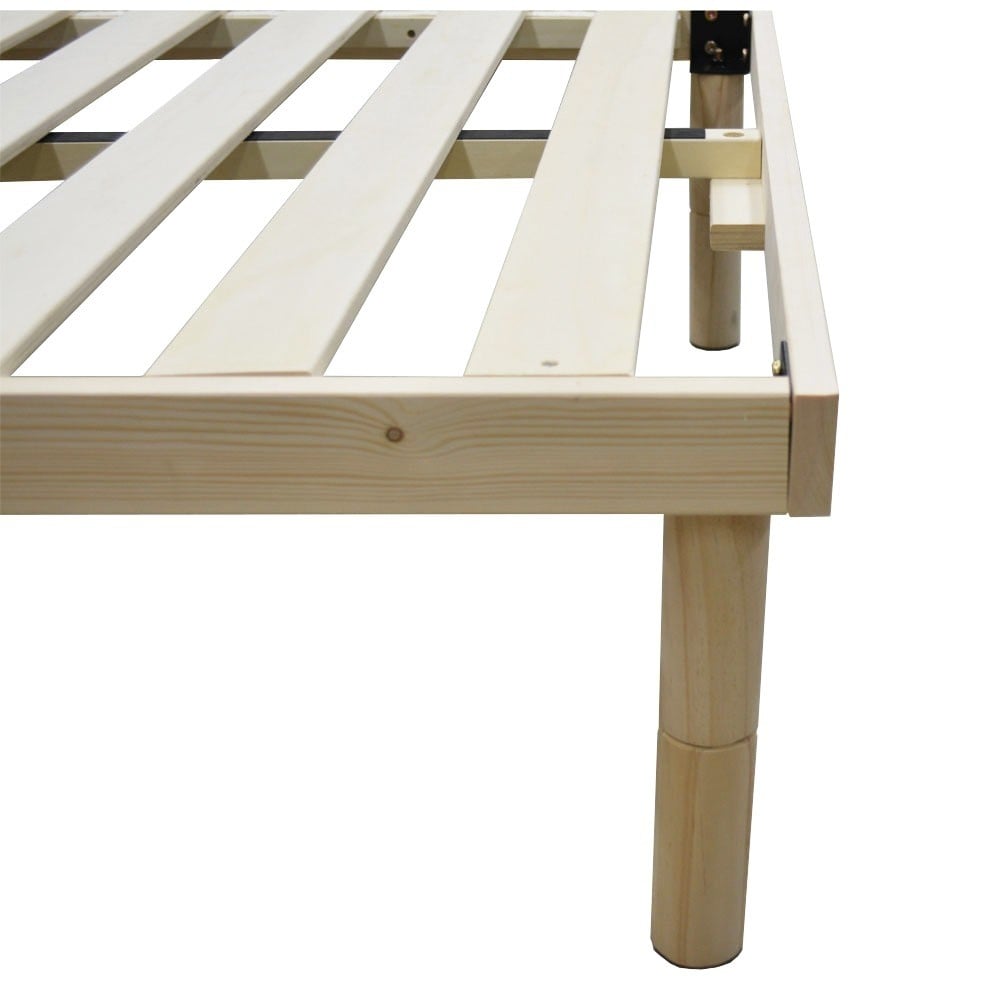 LIFELEX 高さが選べる木製 フラットベッドS NA 98200-33 ×2個セット 2個セット