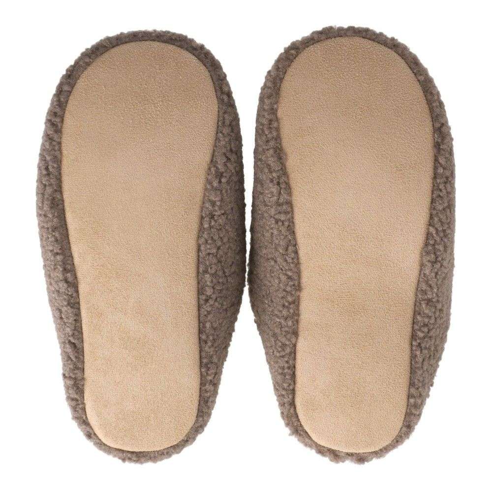 LIFELEX　ルームシューズ　シープボア　ブラウン　Ｍ ブラウン　Ｍ