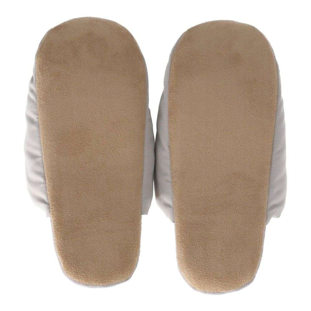 LIFELEX　ルームシューズ　ふわふわスリッパ中綿入り　グレー　Ｍ グレー　Ｍ