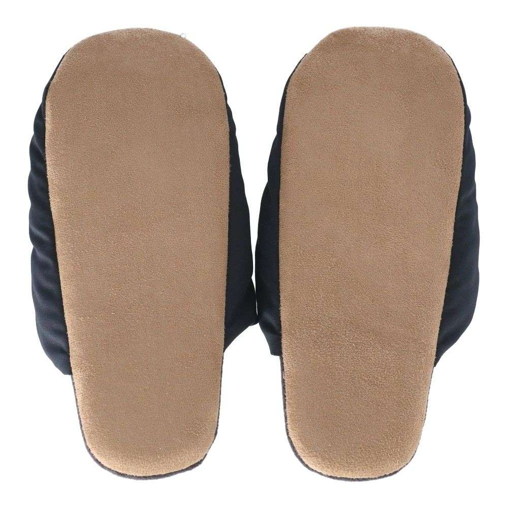 LIFELEX　ルームシューズ　ふわふわスリッパ中綿入り　ネイビーＭ ネイビーＭ