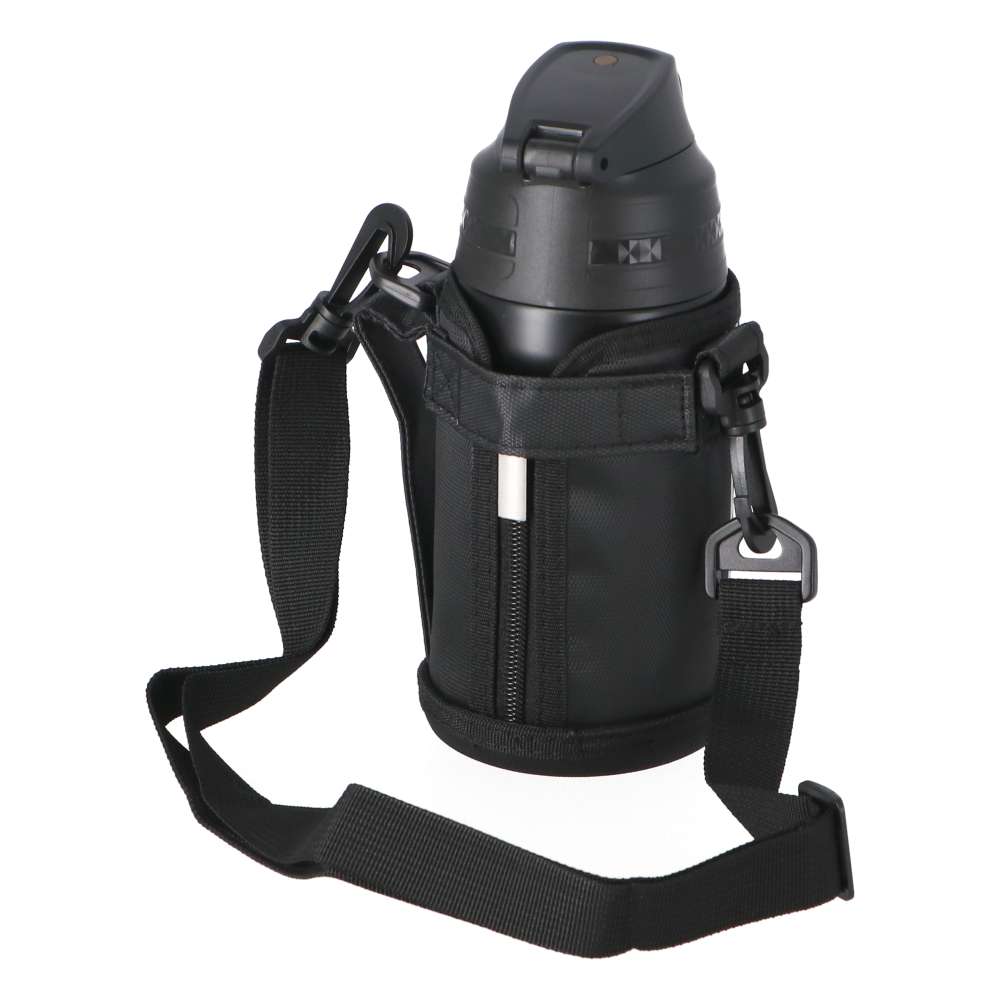 LIFELEX　スポーツボトル　６００ｍｌ　カバー付き　ブラック　ＳＢ６００－ＢＫ 600ｍｌ