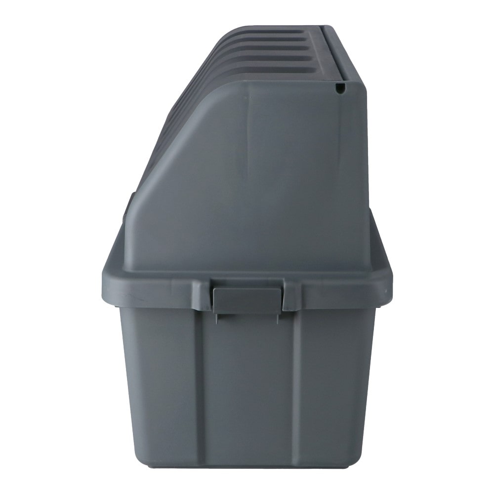 LIFELEX　がばっと開くホームボックス　ダークグレー　２００Ｌ