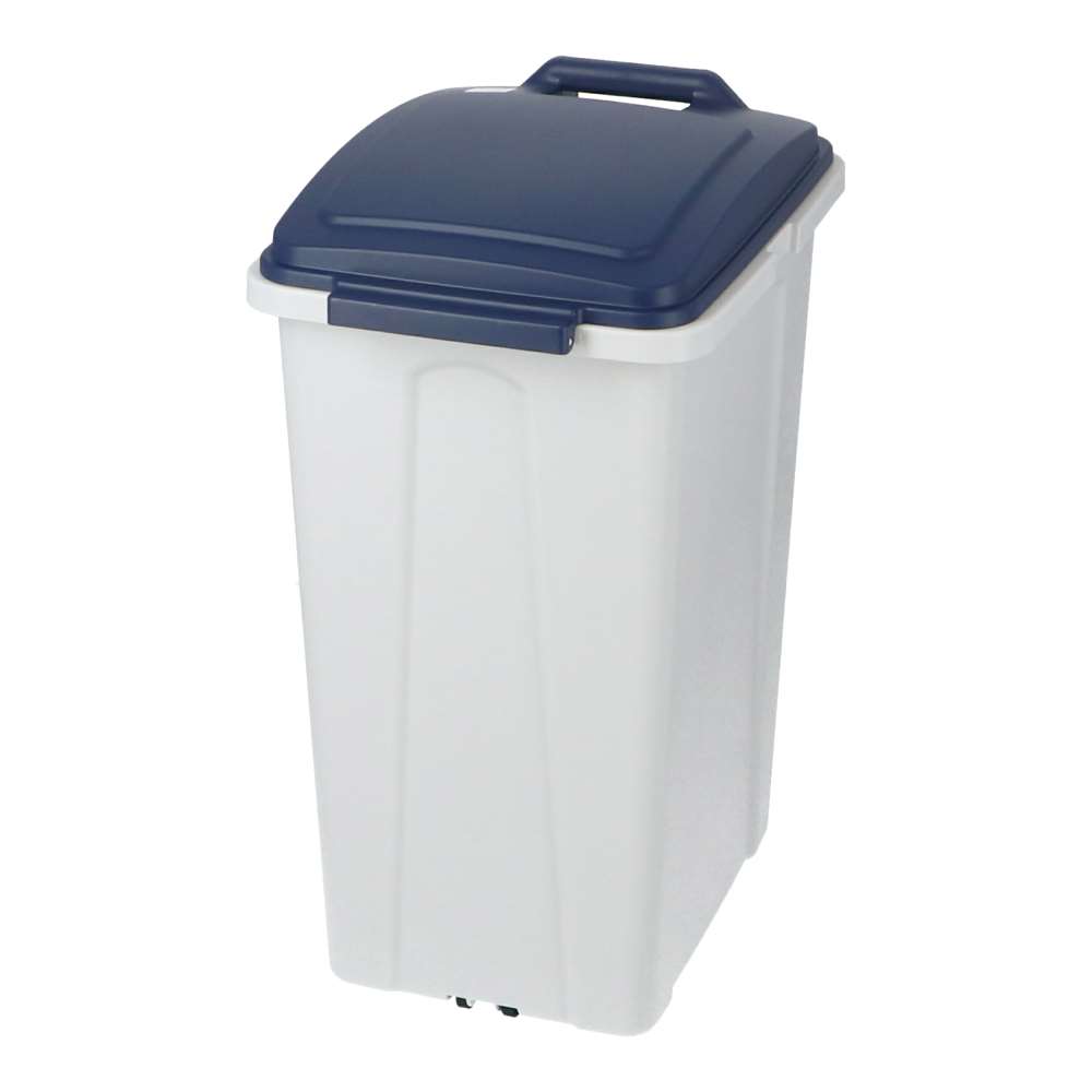 LIFELEX　連結ハンドルペール　４５Ｌ　グレー／ネイビー ネイビー 45L
