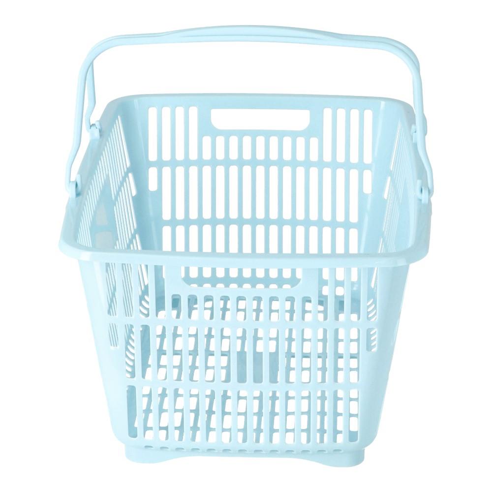 LIFELEX　買い物バスケット　ブルー ブルー 単品
