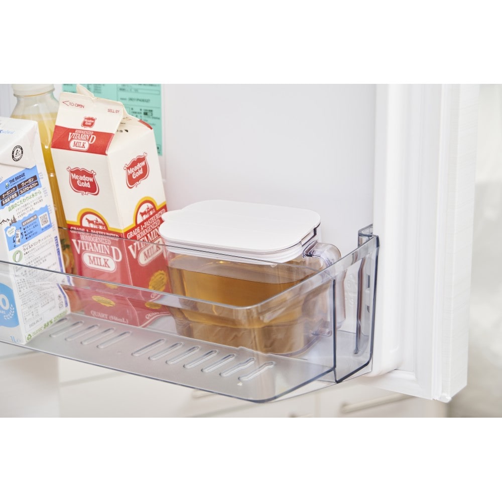 LIFELEX 棚に収まる冷水筒 1.0L ホワイト