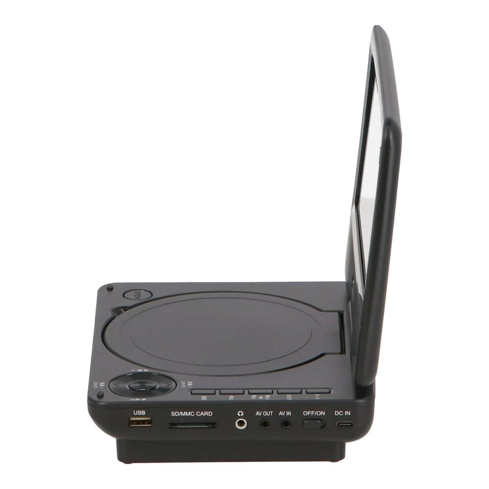 モバイルバッテリーで動くポータブルＤＶＤプレーヤー　７インチ　ＰＰＤ－ＮＣ７０（Ｂ） ７インチ