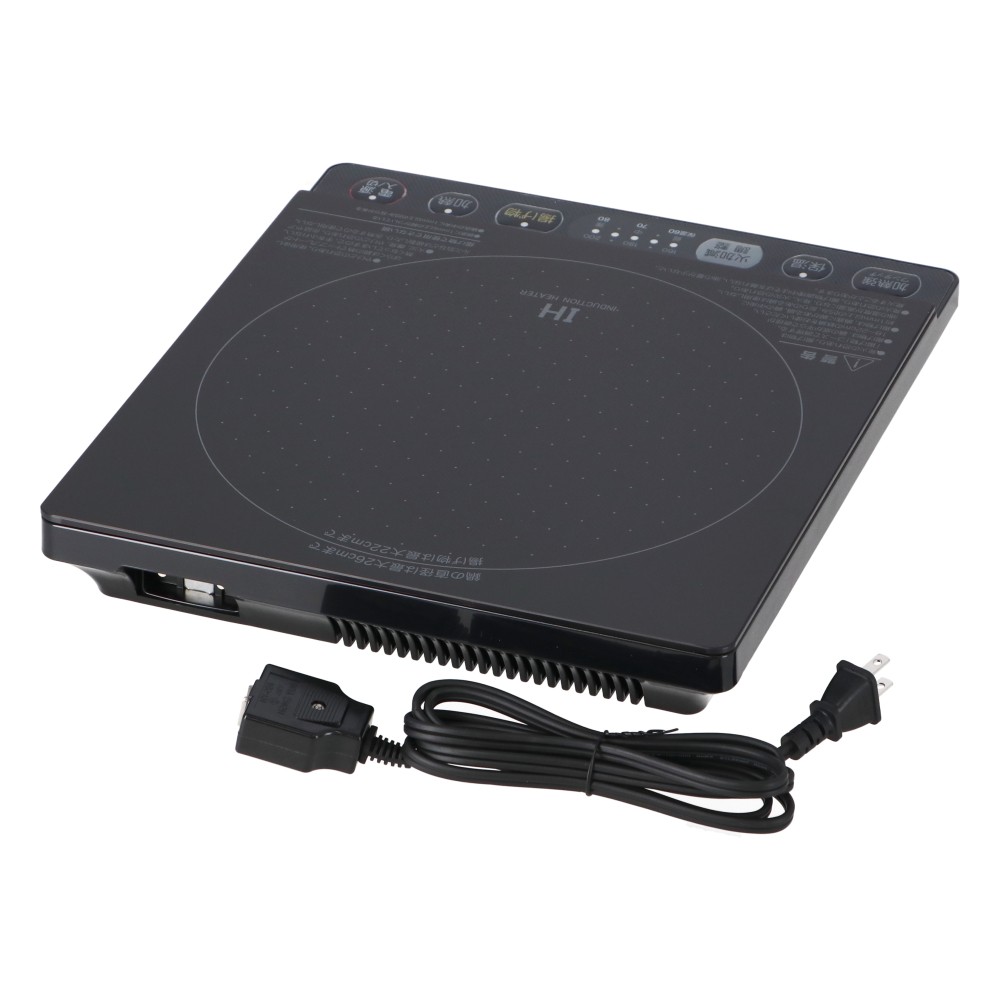 PortTech　コードが収納できるＩＨ調理器　PEP-CS140(B)