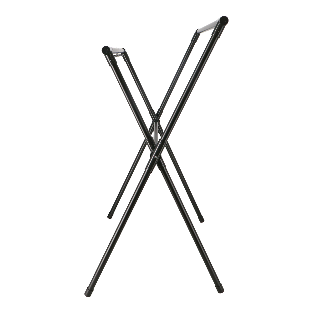 LIFELEX　伸縮室内Ｘ型物干しブラック　ＷＥＨ２１－００２４ ブラック