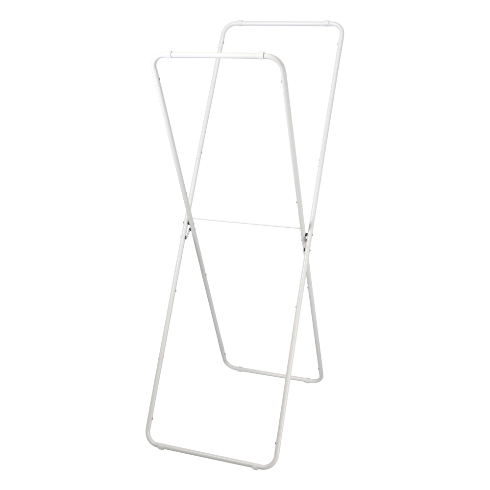 LIFELEX　スリムＸ型室内物干し　ＷＥＨ２１－２１１０　ホワイト